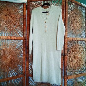Long-length Sweater-knit Dress